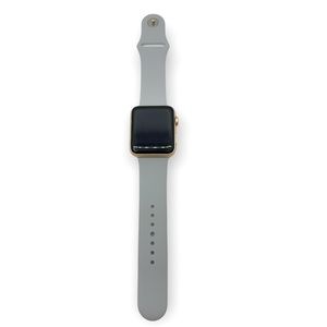 NWOT Apple Watch silicone Gray band 42/44 MM